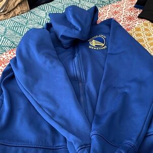 Boys NBA Large Warriors sweatshirt